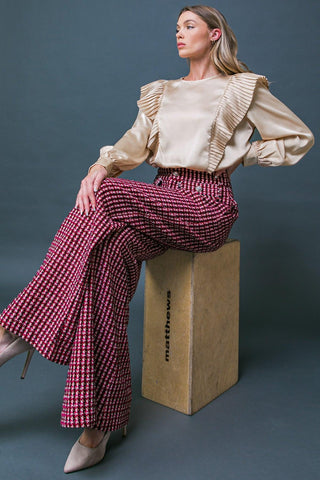 THINK OF ME WOVEN TOP - Glamourous Grace