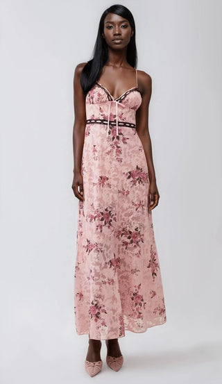 Guinevere Maxi Dress - Pink - Glamourous Grace