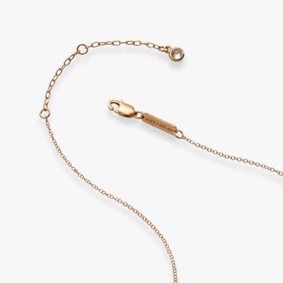 Crystal Forget-Me-Not Flower Necklace