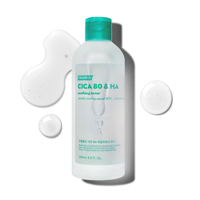 FRANKLY CICA 80 & Hyaluronic Acid Toner 260ml