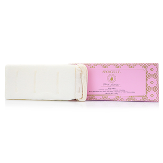 French Lavender Body Wash Infused Back Scrubber - Glamourous Grace