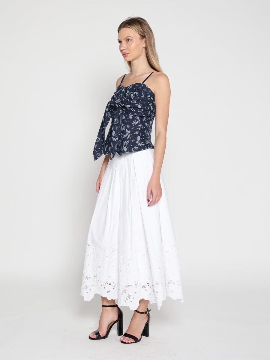 Front Tie Design Strape Top - Glamourous Grace