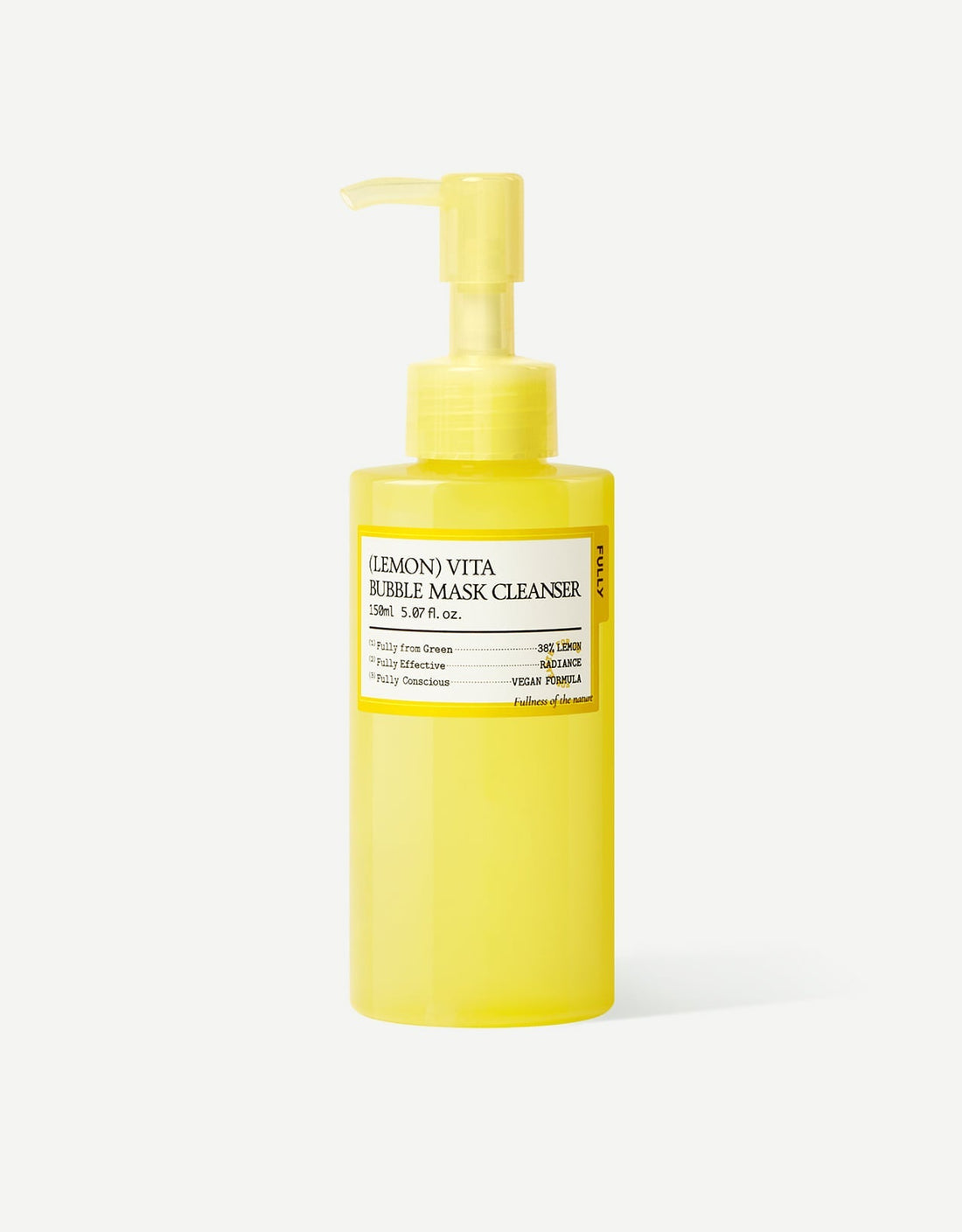 FULLY LEMON VITA BUBBLE MASK CLEANSER 150ml - Glamourous Grace