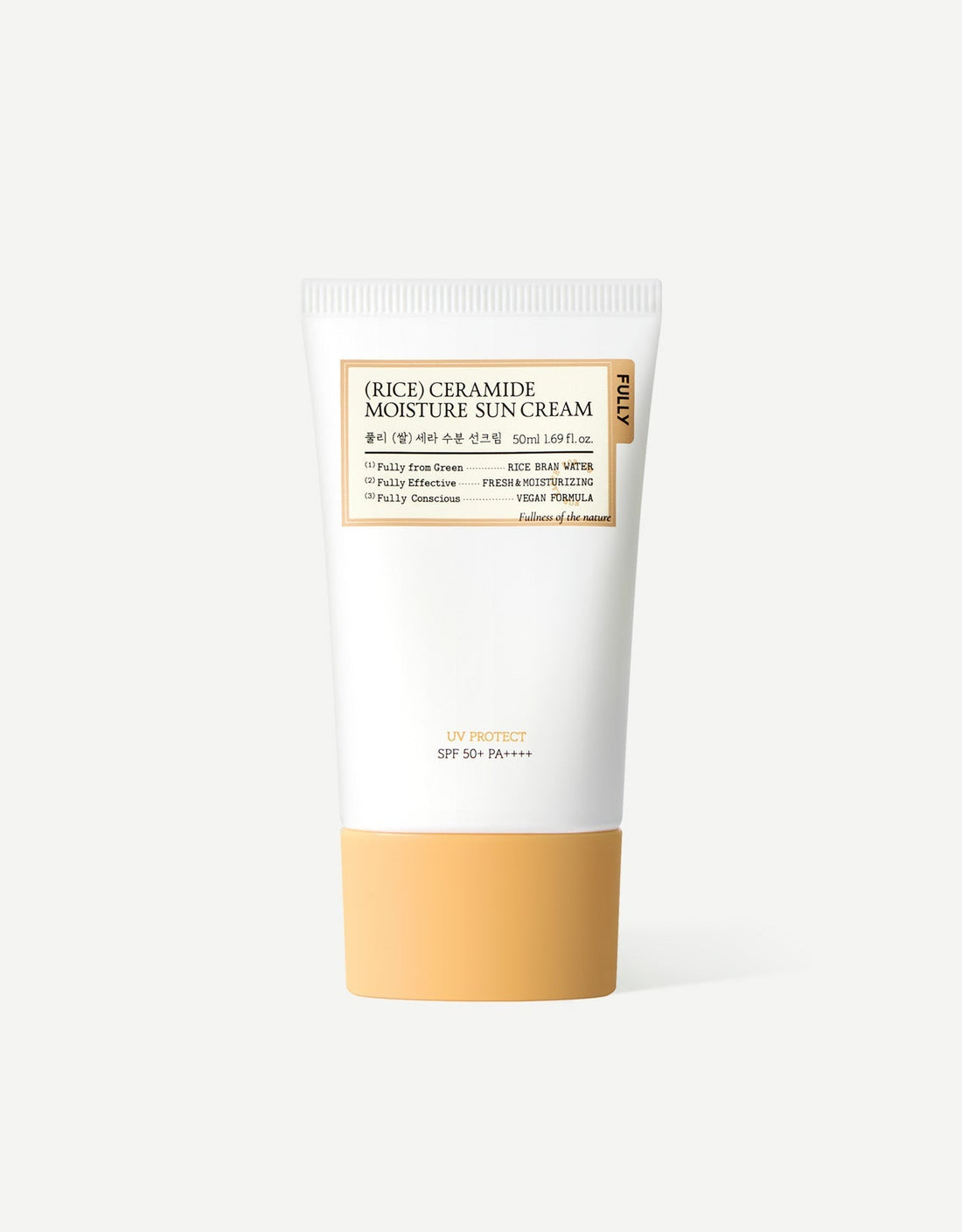 FULLY RICE CERAMIDE MOISTURE SUN CREAM 50ml - Glamourous Grace