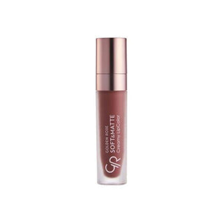 Golden Rose Soft Matte Creamy Lipcolor 107 - Long Lasting, Moisturizing Lip Color with Jojoba & Avocado Oil - Glamourous Grace