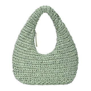 Solea Straw Clutch Bag