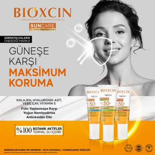 Bioxcin SPF 50+ Sunscreen for Sensitive Skin - Anti-Spot, Hyaluronic Acid, Water-Resistant, 5.07 fl oz - Glamourous Grace