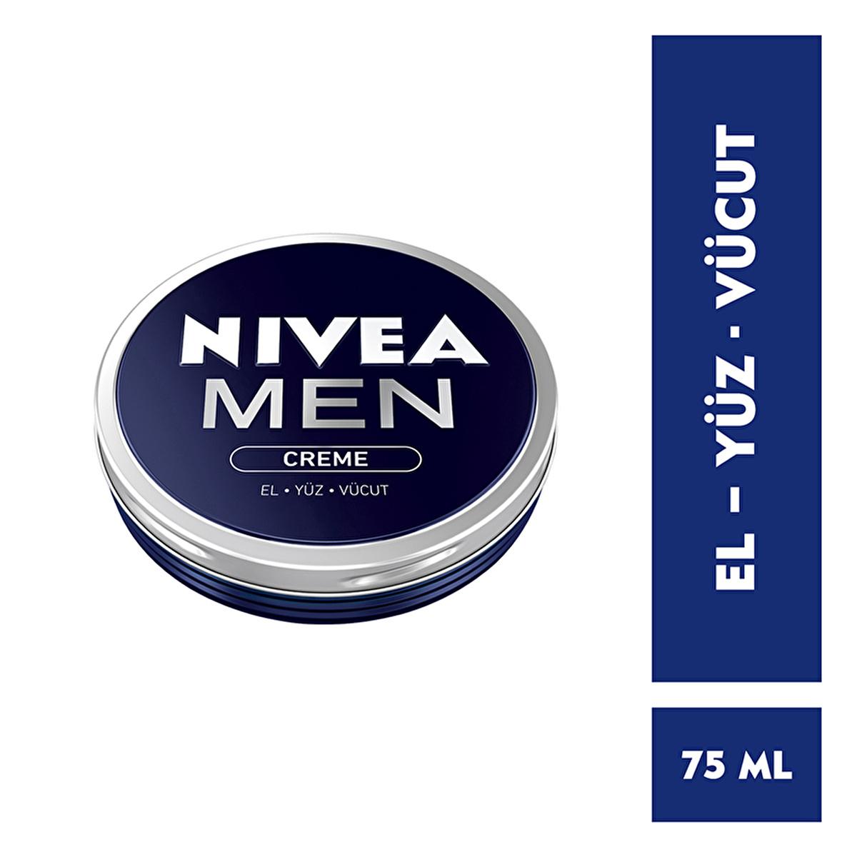 NIVEA Men Moisturizing Cream 75 ml - Lightweight Hydration for Men - Glamourous Grace