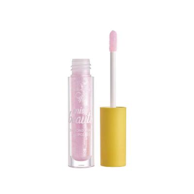 Golden Rose Vegan Diamond Shine 3D Lip Gloss - Pink Trip, Cruelty-Free, Easy Apply, Shiny Lips - Glamourous Grace
