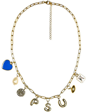 Gameday Charm Necklace - 18k Gold Plated - Glamourous Grace
