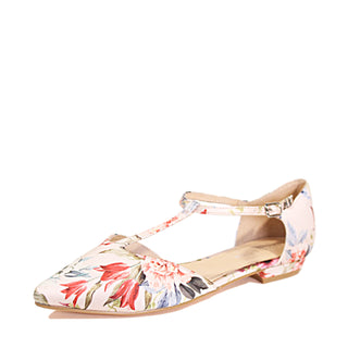 Garden Gingham T-Strap Flats - Glamourous Grace