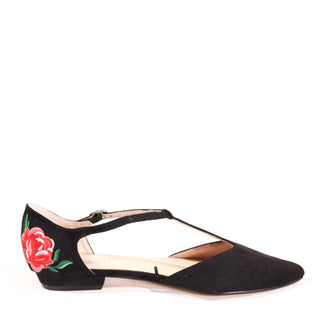 Garden T-Strap Flats - Glamourous Grace