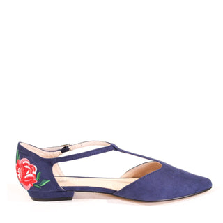 Garden T-Strap Flats - Glamourous Grace