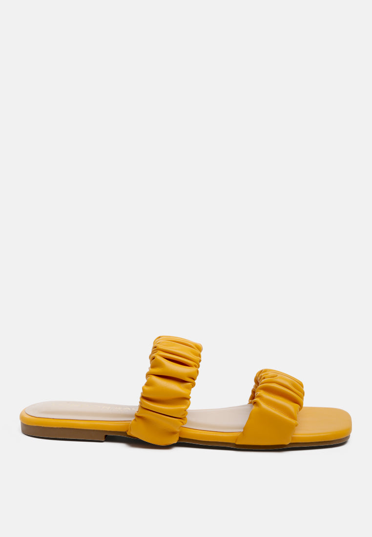 Gather Sparks Strap Slip-On Flat - Glamourous Grace