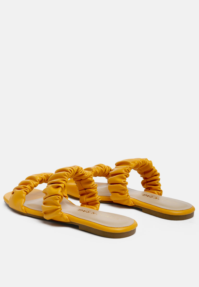 Gather Sparks Strap Slip-On Flat - Glamourous Grace