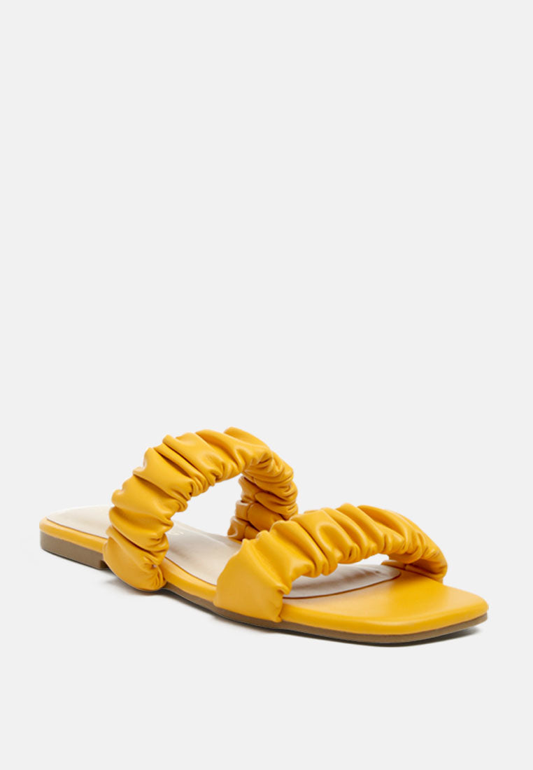 Gather Sparks Strap Slip-On Flat - Glamourous Grace