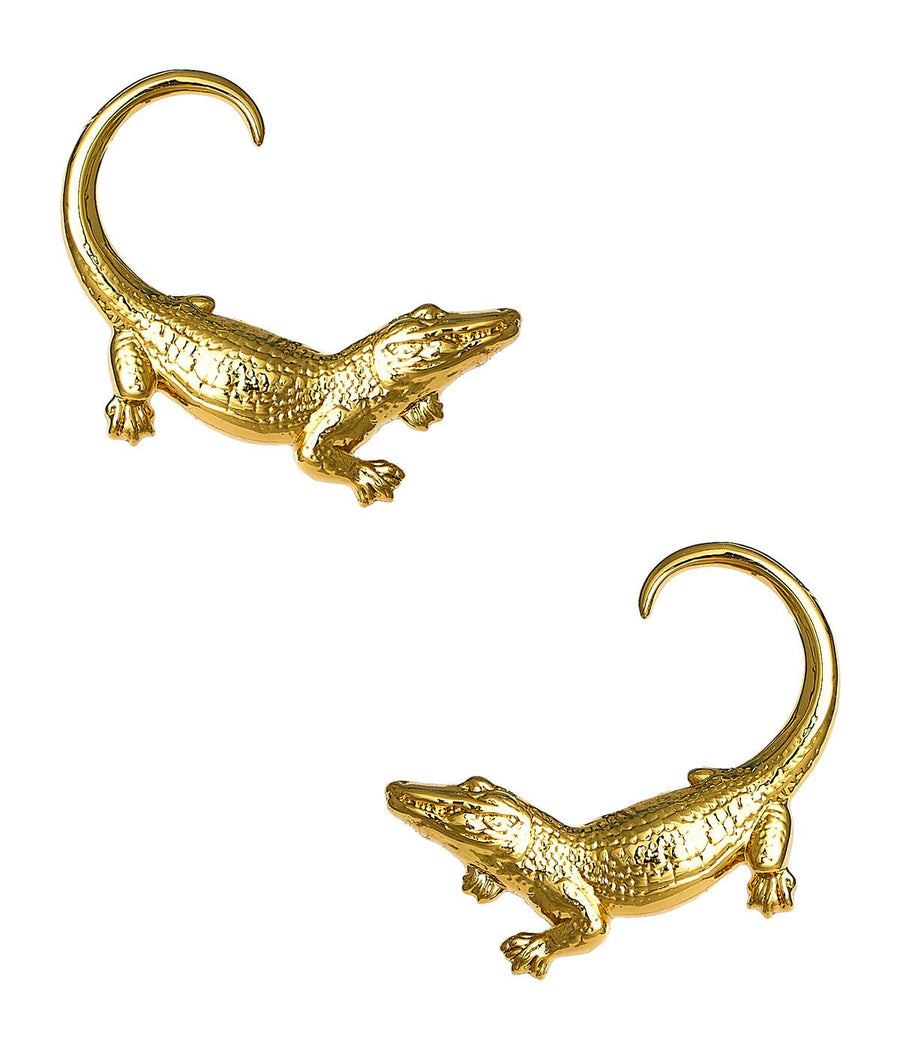 Gator Stud Earrings - Glamourous Grace