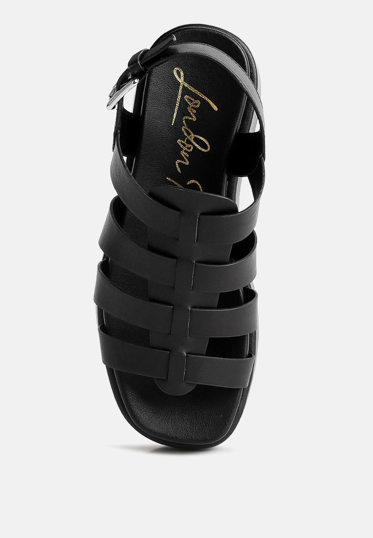 Gayle Platform Gladiator Sandals - Glamourous Grace