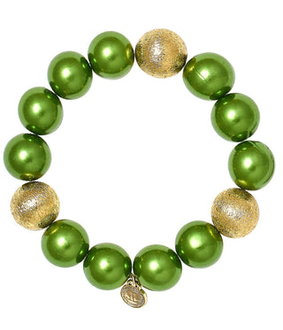 Georgia 14mm Shimmer Bracelet - Glamourous Grace