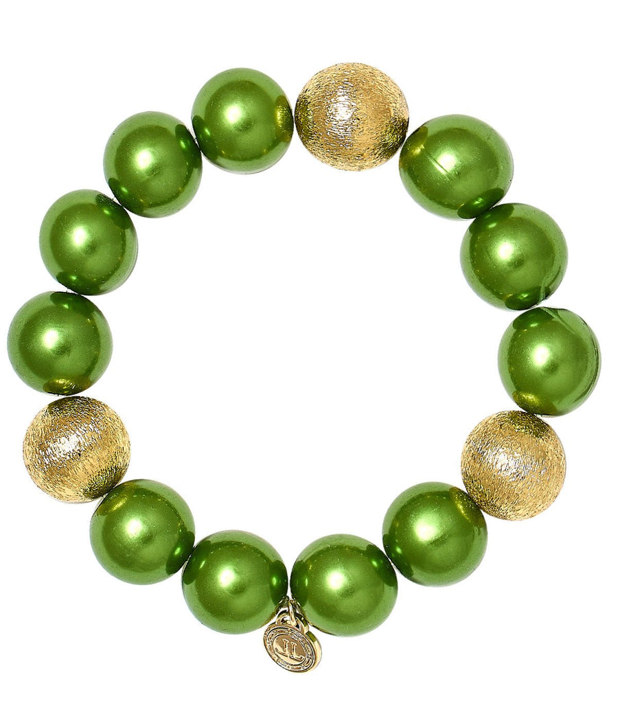 Georgia 14mm Shimmer Bracelet - Glamourous Grace