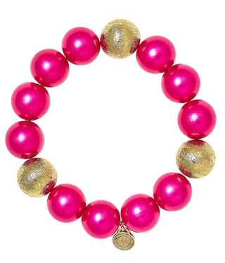 Georgia 14mm Shimmer Bracelet - Glamourous Grace