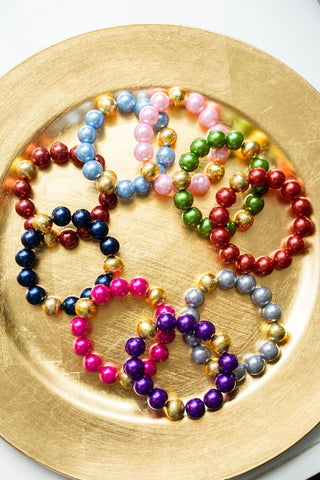 Georgia 14mm Shimmer Bracelet - Glamourous Grace