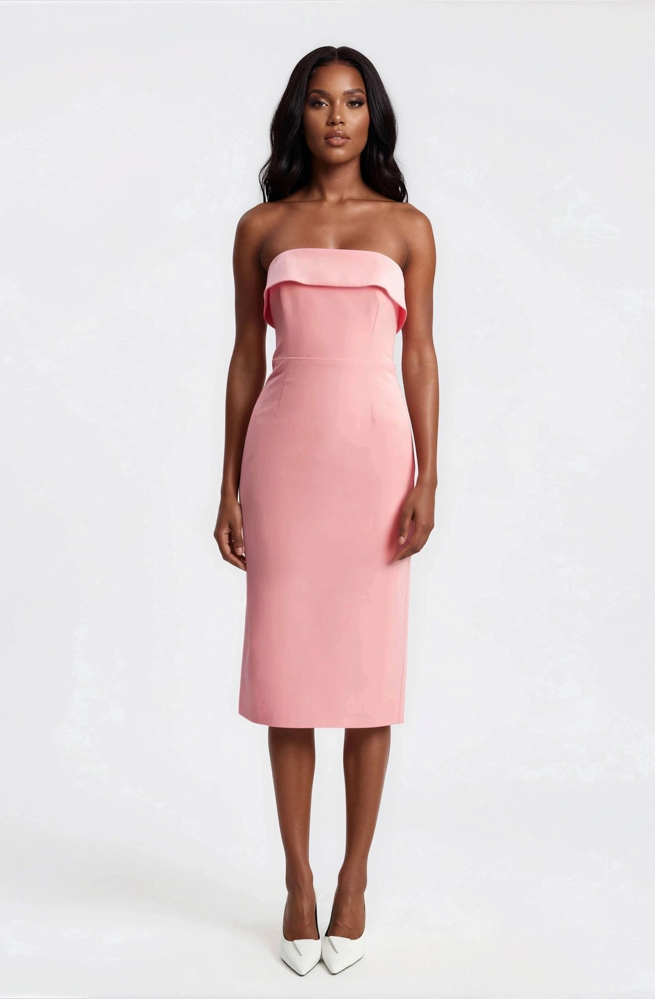 Georgia Dress – Light Pink (Final Sale) - Glamourous Grace