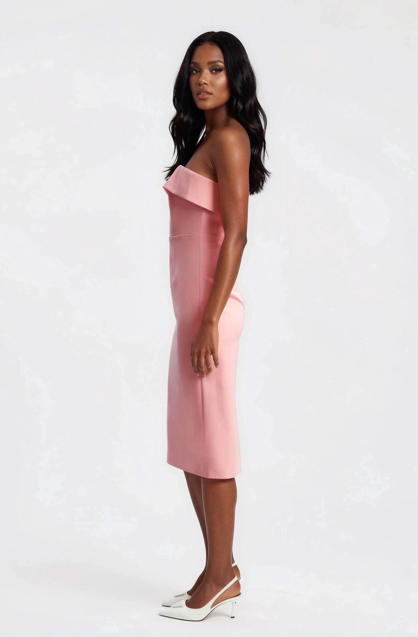 Georgia Dress – Light Pink (Final Sale) - Glamourous Grace