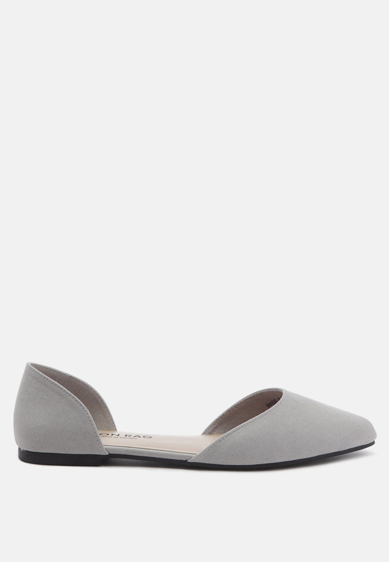 Gergoina Micro Suede Slip-On Shoes - Glamourous Grace