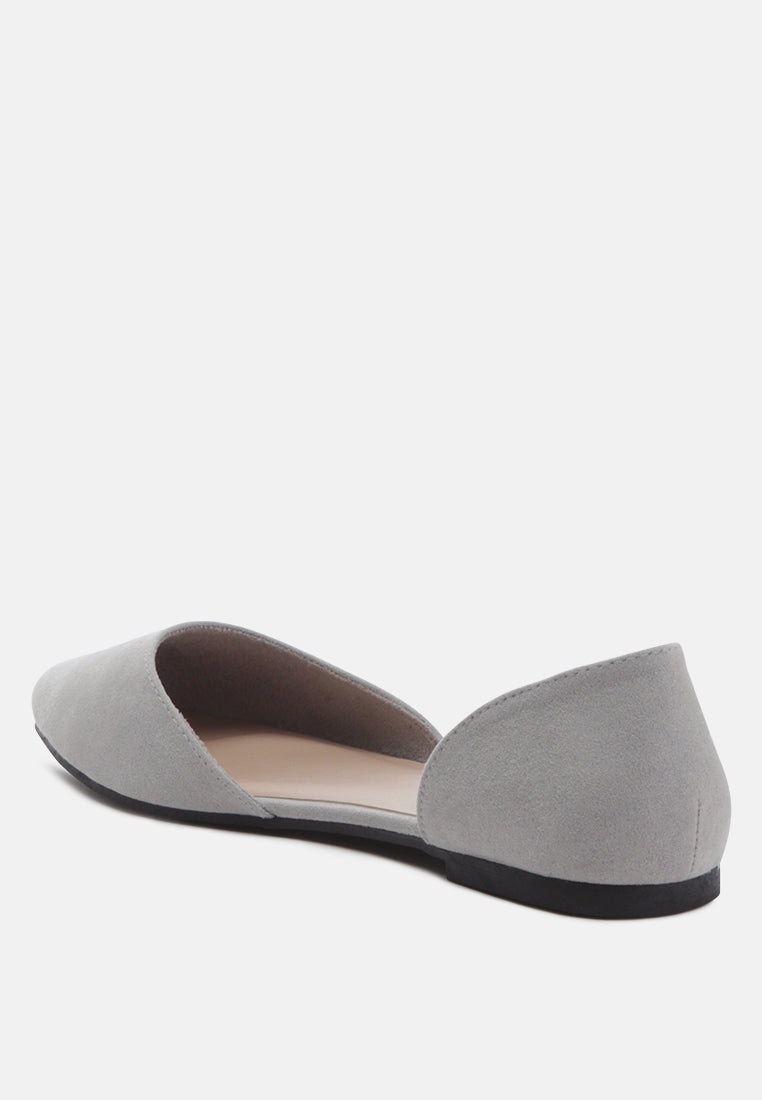 Gergoina Micro Suede Slip-On Shoes - Glamourous Grace