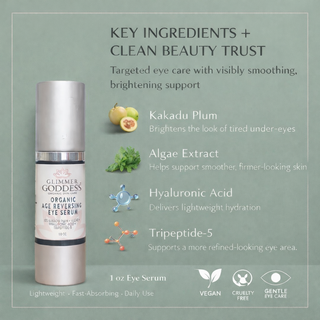 Organic Age Reversing Eye Serum – Instant Firming Treatment
