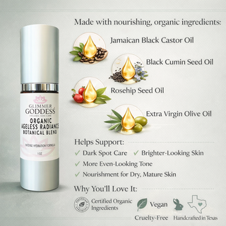 Organic Skin Brightening Serum – Ageless Radiance & Dark Spot Treatment