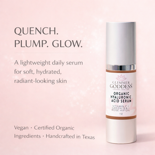 Organic Hyaluronic Acid Serum – Plumping Hydration 1 oz.