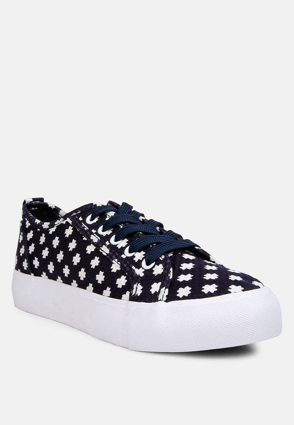 Glam Doll Casual Flatform Sneakers - Glamourous Grace