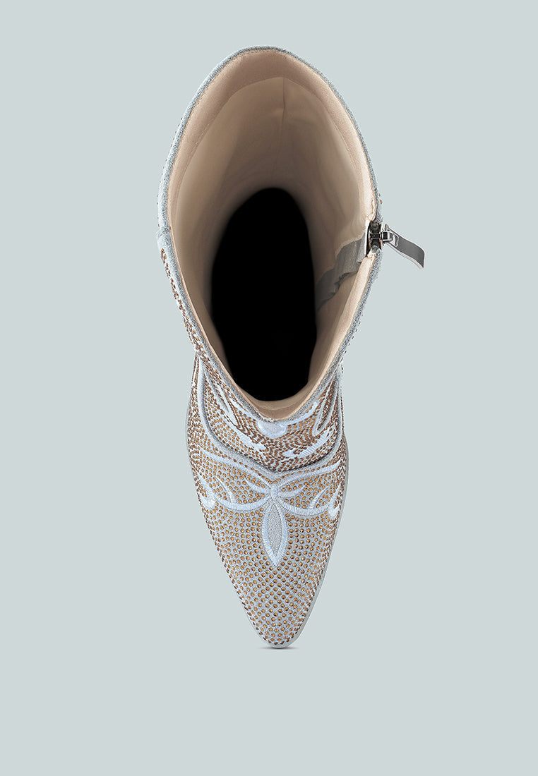 Glimmer Calf Boot - Glamourous Grace