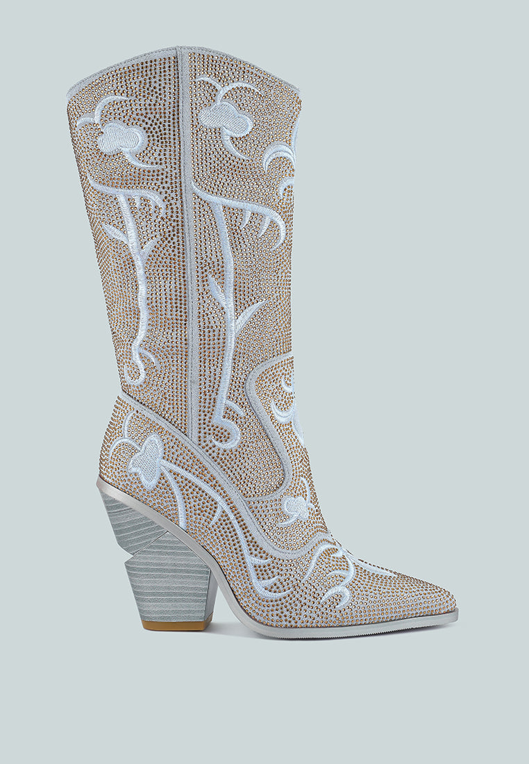 Glimmer Calf Boot - Glamourous Grace