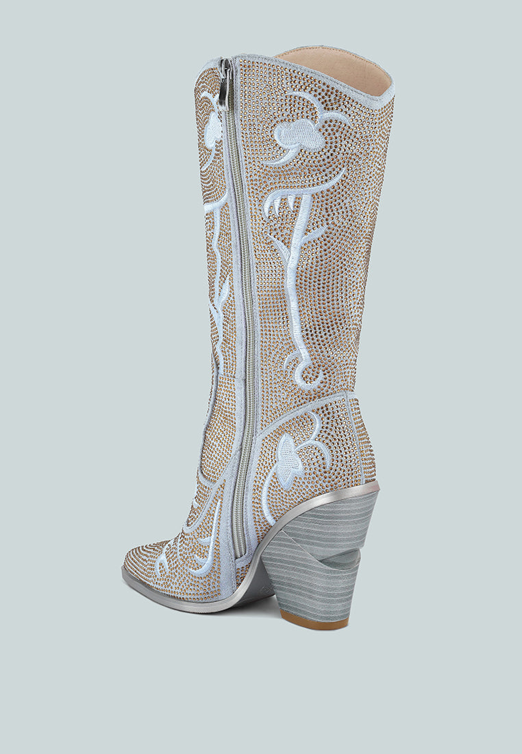 Glimmer Calf Boot - Glamourous Grace