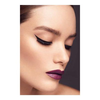 Golden Rose Vinyl Liner: Glossy Black Waterproof Eyeliner - Long Lasting, Smudge-Proof, Intense Color for a Dramatic Eye Look - Glamourous Grace