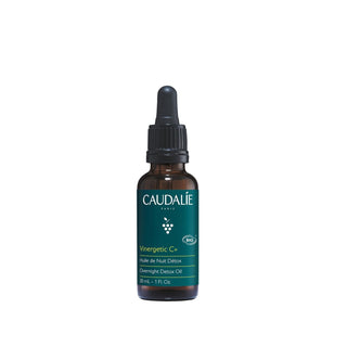 Caudalie Vinergetic C+ Night Care Oil - Detoxifying & Rejuvenating Anti-Aging Skincare - Glamourous Grace