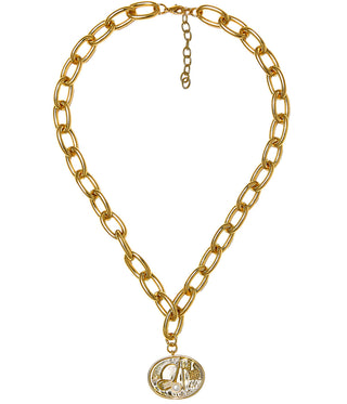 Golf Pendant Necklace - 18k Gold Plated - Glamourous Grace