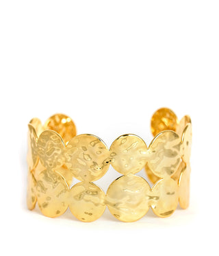 Ellis Gold Cuff - 18k Gold Plated - Glamourous Grace