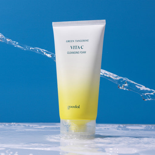 goodal Green Tangerine Vita C Cleansing Foam 150ml - Glamourous Grace
