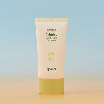 goodal Heartleaf Calming Mineral Filter Sun Cream 50ml SPF50+ PA++++ - Glamourous Grace