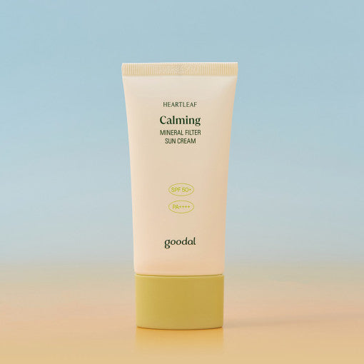goodal Heartleaf Calming Mineral Filter Sun Cream 50ml SPF50+ PA++++ - Glamourous Grace