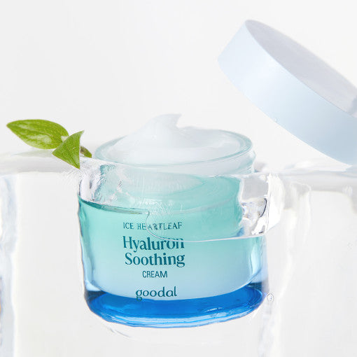 goodal Ice Heartleaf Hyaluron Soothing Cream 75ml - Glamourous Grace
