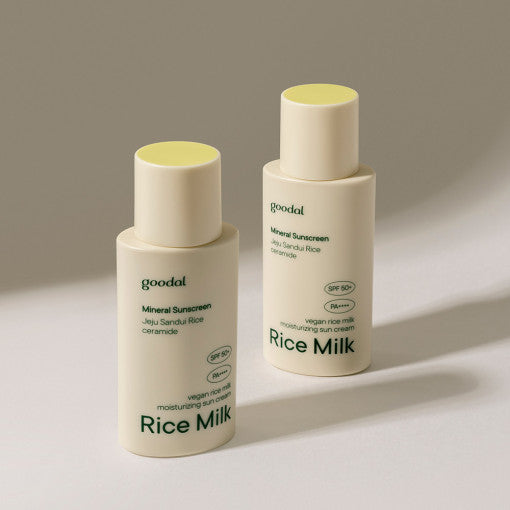 goodal Vegan Rice Milk Moisturizing Sun Cream 50ml [SPF50+ PA++++] - Glamourous Grace