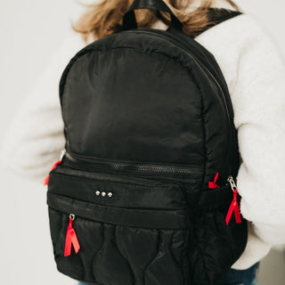 Go-To Organized Puffer Nylon Backpack