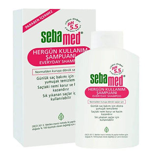 Sebamed Everyday Shampoo 400ml - pH 5.5 Shampoo for Dry, Weak Hair - Glamourous Grace