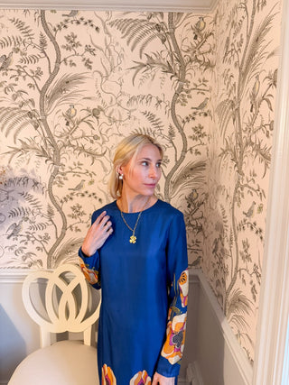 Grace Necklace - 18k Plated Paper Clip Chain-Kristin Kennedy Collection - Glamourous Grace