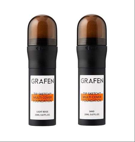 GRAFEN Tip Sketch Multi Cover Foundation SPF+ PA+++ 20ml (2colors) - Glamourous Grace
